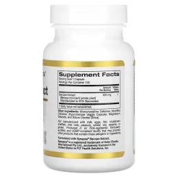 California Gold Nutrition, экстракт бакопы, 320 мг, 120 растительных капсул