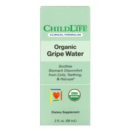 Childlife Clinicals, Organic Gripe Water, 2 fl oz (59 ml)