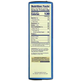 Blue Diamond, Печенье с миндалем, Орехово-рисовые крекеры, 4,25 унции (120,5 г)