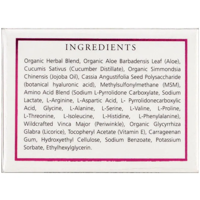 Jeffrey James Botanicals, Гель для кожи вокруг глаз, Успокаивает, обновляет, пробуждает, 0,5 унции (15 мл)