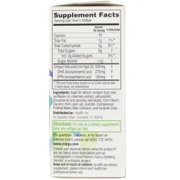 Ovega-3, Ovega-3 Omega-3s DHA + EPA, 500 mg, 30 Vegetarian Softgels