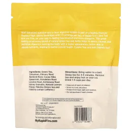 RAPIDFIRE, Slim Tea, лимон, 14 пакетиков в виде пирамиды, 24,64 г (0,87 унции)