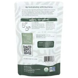 Starwest Botanicals, Органический зеленый чай, 20 чайных пакетиков, 40 г (1,4 унции)