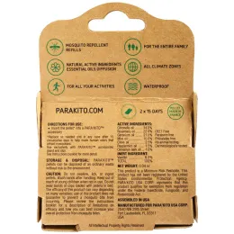 Para'kito, Средство от комаров, 2 сменных стержня