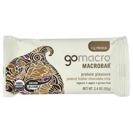 GoMacro, Kids MacroBar®, печенье с шоколадной крошкой, 7 батончиков по 25 г (0,9 унции)
