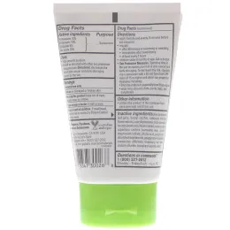 Nature's Gate, Спорт, веганское солнцезащитное средство, фактор защиты SPF 30, 118 мл