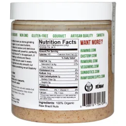 Dastony, 100% органическое масло бразильского ореха, 227 г (8 унций)