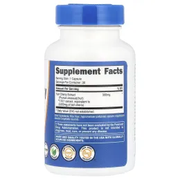 Nutricost, Вишня, 3000 мг, 30 капсул