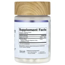 Snap Supplements, Комплекс магния`` 60 капсул