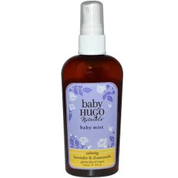 Hugo Naturals, Детский успокаивающий лосьон - аэрозоль с лавандой и ромашкой, 4 жидких унции (118 мл)