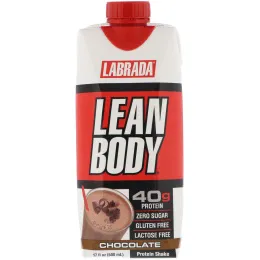 Labrada Nutrition, Стройное тело,  протеиновый коктейль, шоколадный вкус, 17 ж. унц. (500 мл)