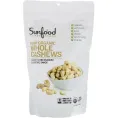 Sunfood, Сырые органические цельные кешью, 1 фунт (454 г)