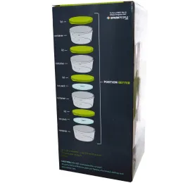Fit & Fresh, Охлаждающие Контейнеры для Еды Объемом 1 Стакан, набор из 4 шт.