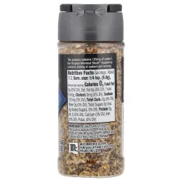 McCormick Grill Mates, Montreal Steak®, приправа, на 25% меньше натрия, 90 г (3,18 унции)