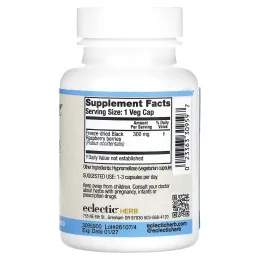 Eclectic Institute, Черная Малина, 90 растительных капсул