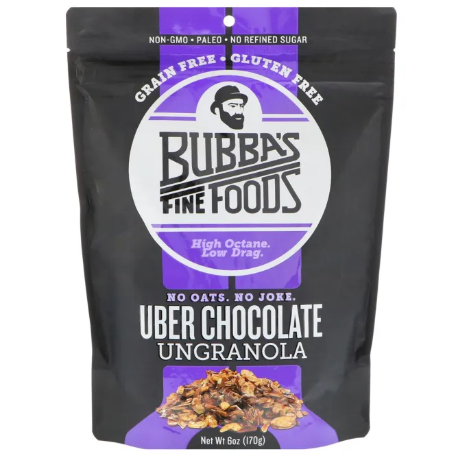 Bubba's Fine Foods, UnGranola, шоколад Убер, 170 г