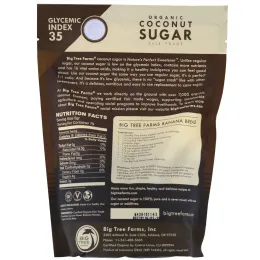 Big Tree Farms, органический кокосовый сахар с ванилью, 396 г (14 унций)