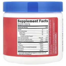 Nutricost, Energy, Clean Energy, порошок, клубника и киви, 300 г (10,7 унции)