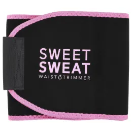Sports Research, Sweet Sweat, пояс для похудения, маленький, черный и розовый, 1 шт.