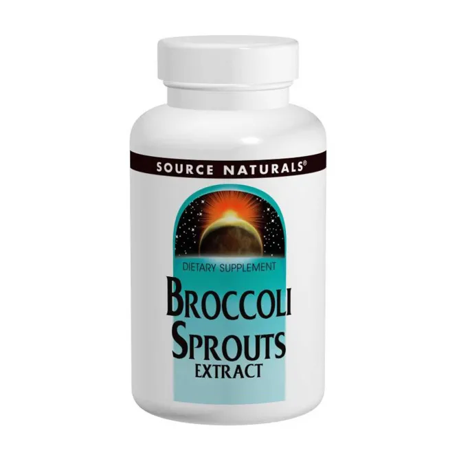 Source Naturals, Экстракт брокколи, 60 таблеток