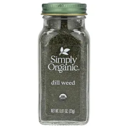 Simply Organic, укроп, 23 г (0,81 унции)