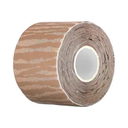 Heali Medical Corp, дышащая эластичная кинезиологическая лента, бежевый с изображением зебры, 20 предварительно нарезанных полосок