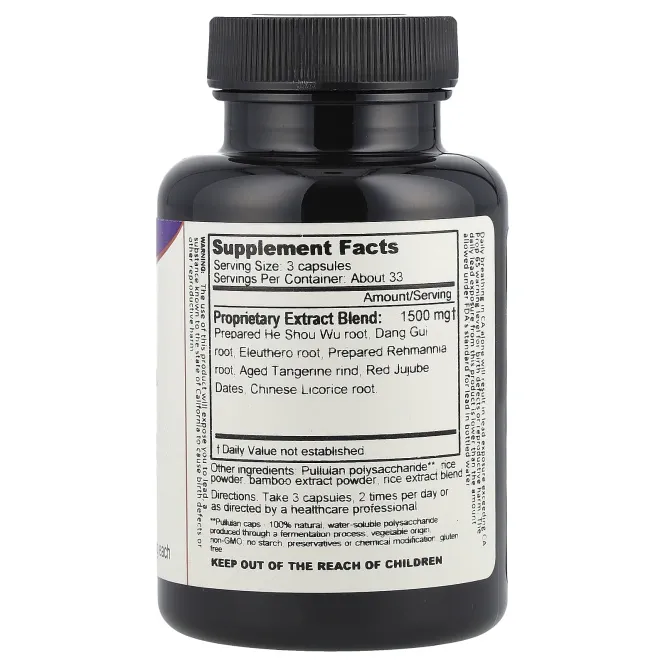 Dragon Herbs, Shou Wu, 500 мг, 100 вегетарианских капсул