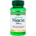 Nature's Bounty, Time Released Niacin, 250 mg, 90 Capsules