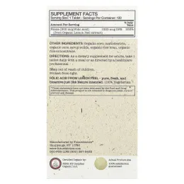 FutureBiotics, Фолиевая кислота из лимонной цедры, 800 мкг, 120 органических растительных пастилок