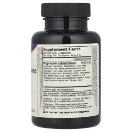 Dragon Herbs, Энергетический тоник Profound Essence, 500 мг, 100 капсул