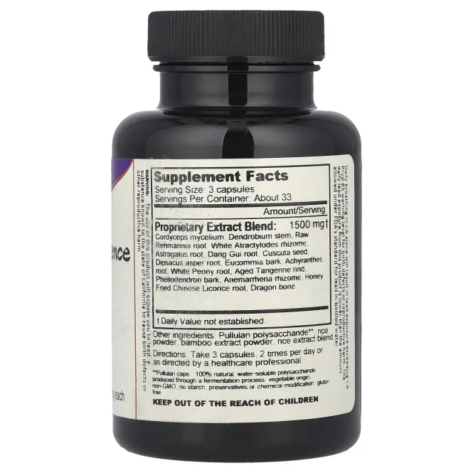 Dragon Herbs, Энергетический тоник Profound Essence, 500 мг, 100 капсул