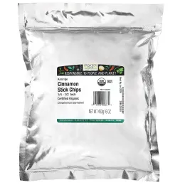 Frontier Co-op, органические палочки корицы, 1/4–1/2 дюйма, чипсы, 453 г (16 унций)
