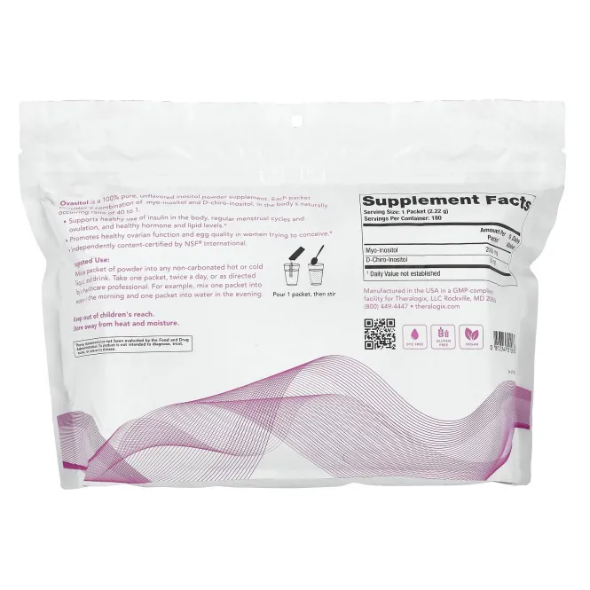 Theralogix, Оваситол 180 пакетиков (2,22 г) каждый