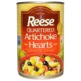 Reese, Артишоки, нарезанные на четверть, 14 унций (396 г)