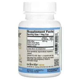 Eclectic Institute, Черный орех, 400 мг, 90 вегетарианских капсул