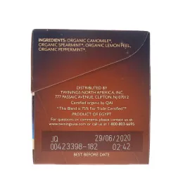 Twinings, Herbal Tea, Nightly Calm, 20 Individual Tea Bags, 1.20 oz (34 g)