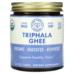 Pure Indian Foods, Органическое трифала гхи, 150 г (5,3 унции)
