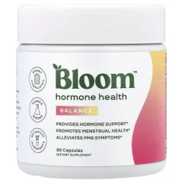 Bloom, Hormone Health, гормональный баланс, 90 капсул