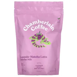 Chamberlain Coffee, Латте с лавандой и овсяным молоком, 283 г (10 унций)