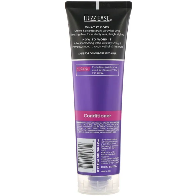 John Frieda, Кондиционер Frizz Ease, Flawlessly Straight, 250 мл