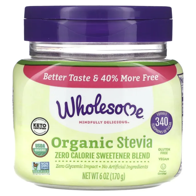 Wholesome Sweeteners, Inc., Органическая стевия, 170 г