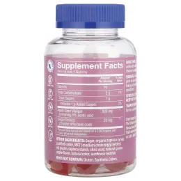 The Vitamin Shoppe, Жевательные мармеладки с яблочным уксусом, яблоко, 60 шт.