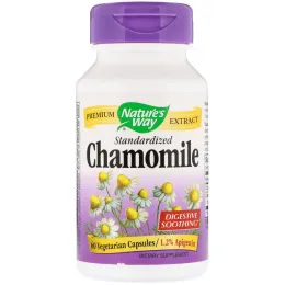 Nature's Way, Chamomile, Standardized, 60 Vegetarian Capsules