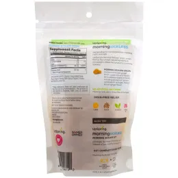 UpSpring, Morning SickLess, лимоно-имбирные леденцы, 4 унции (112 г)