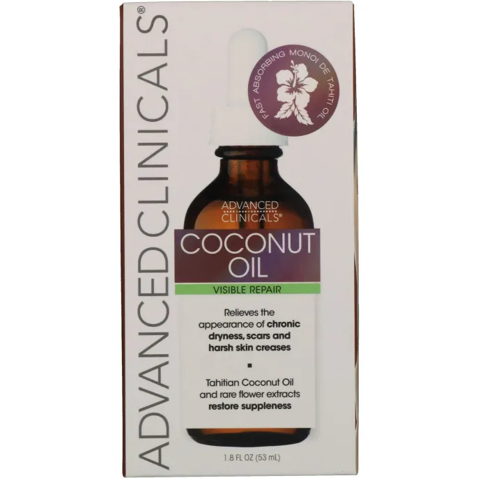Advanced Clinicals, Coconut Oil, 1.8 fl oz (53 ml)