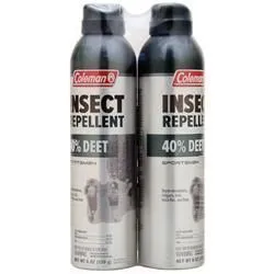 Coleman, 40%-ный репеллент от насекомых Deet Sports Twin Pack 2 шт.
