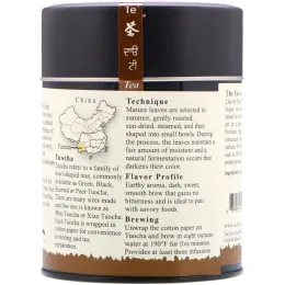 The Tao of Tea, Органический пуэр точа, сжатый чай пуэр, 4,0 унции (115 г)