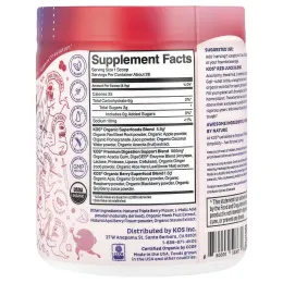 KOS, Love You Berry Much, энергетическая смесь красных соков, фруктовый лед из ягод годжи, 391,6 г (13,81 унции)