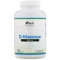 Nu U Nutrition, D-манноза, 500 мг, 120 растительных таблеток
