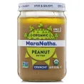 MaraNatha, Органическое арахисовое масло, хрустящее, 16 унций (454 г)